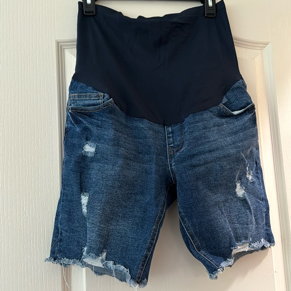 Maternity Jean shorts